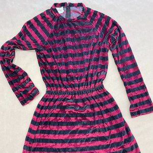Jonathan Logan Vintage Stripe Midi Dress